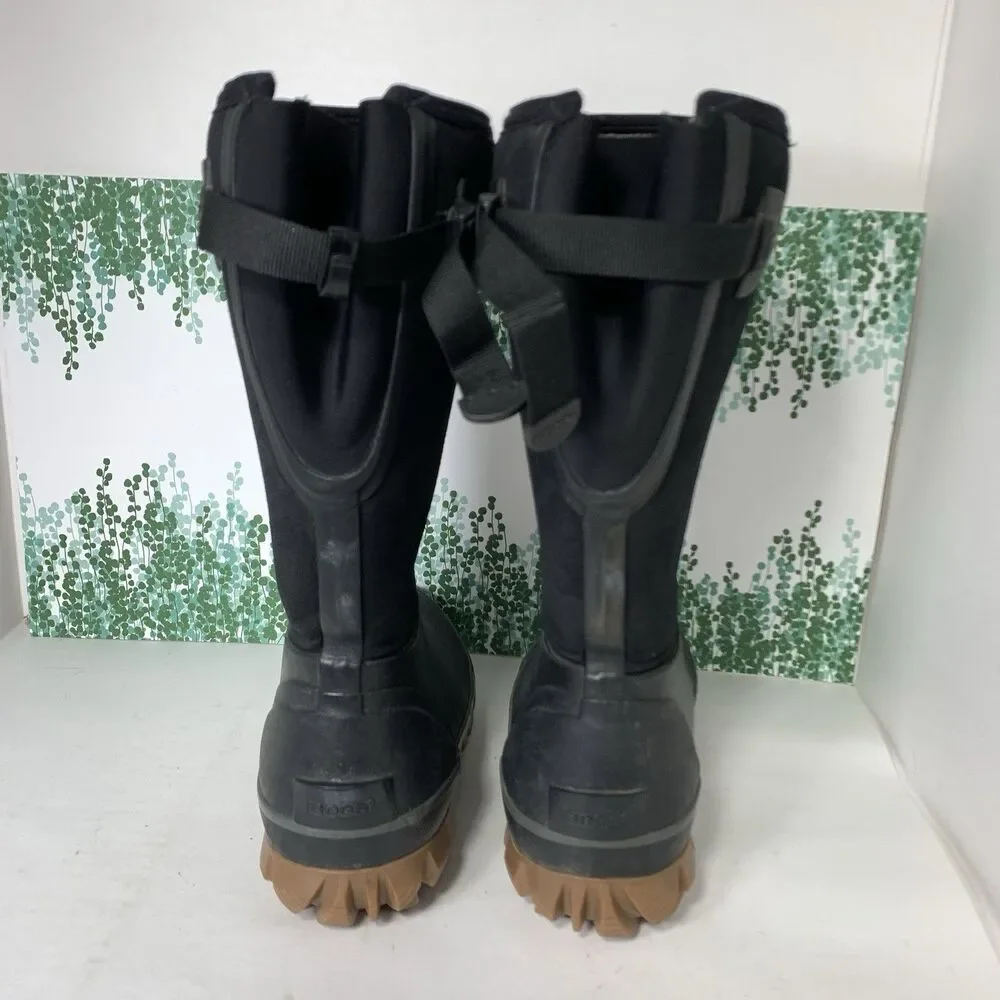 Bogs Whiteout Ajdustable Calf Slip On Boots Winter Size 8 US Or 39 EU Womens